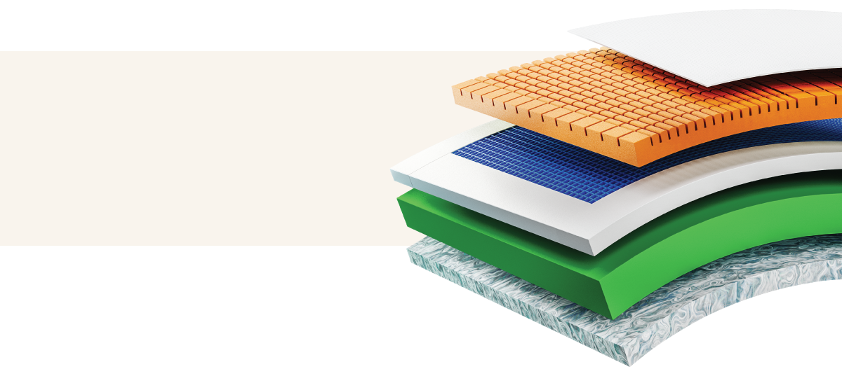 Komfimed Bliss Soft Exploded Mattress View