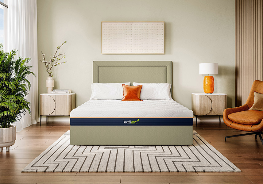 KomfiMed Ortho Mattress roomset